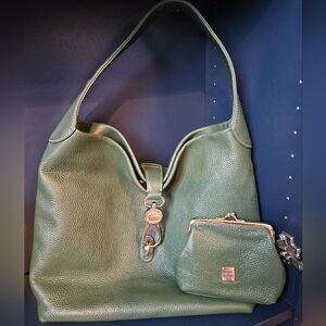 Dooney and Bourke shoulder bag and coin purse set!